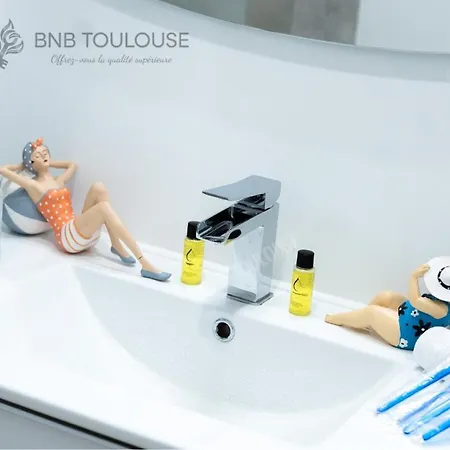 Apartmán - Refuge Urbain - Clim - Terrasse - Parking - Wifi - Proche Transports Toulouse